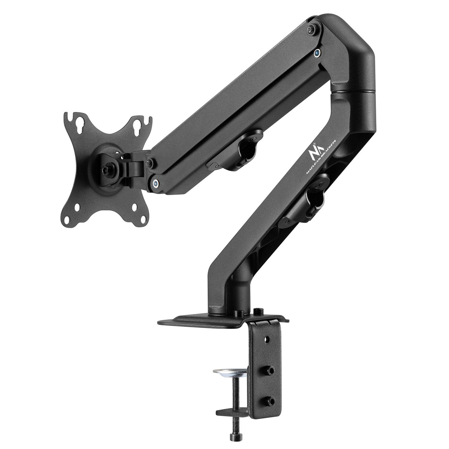 Maclean Monitor-Halterung MC-906, (bis 27,00 Zoll, Monitorhalterung 17-27, LED-Monitorhalter, Schwenkverstellung 180) – Bild 2 von 5