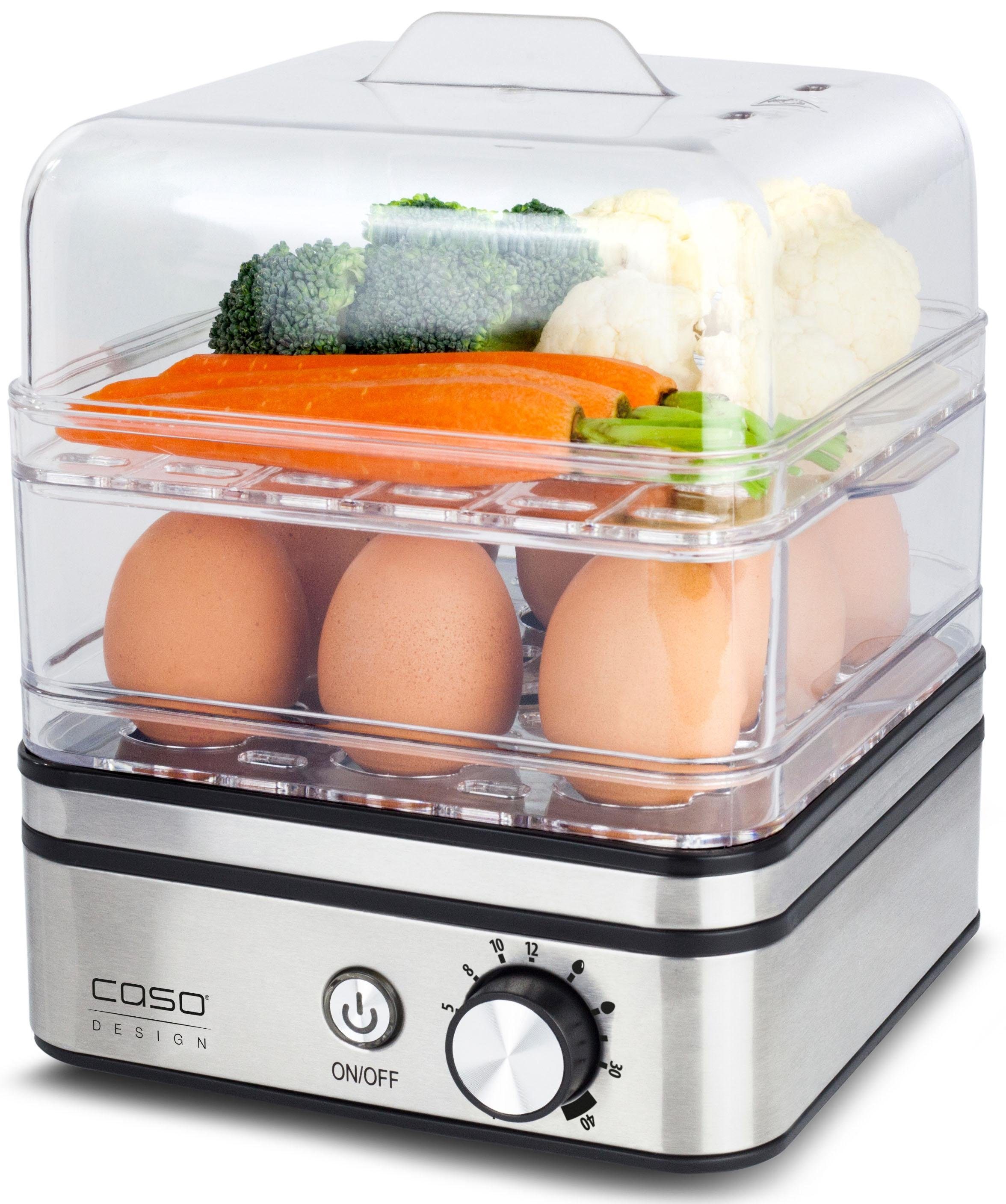 Caso Eierkocher ED10, Anzahl Eier: 8 St., 400 W, und Dampfgarer in einem  Gerät online kaufen | OTTO