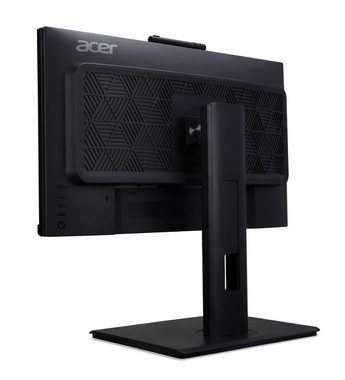 Acer B8 Monitor, B248Y, Schwarz TFT-Monitor (1920 x 1080 px, Full HD, 4 ms Reaktionszeit, 75 Hz, IPS, Kamera, Lautsprecher, HDR, Kopfhörerbuchse, Höhenverstellbar)