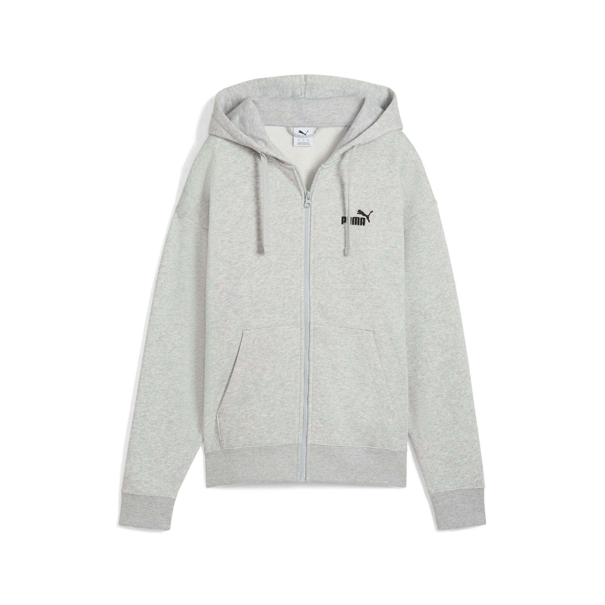 PUMA Kapuzensweatshirt ESS SMALL NO. 1 LOGO COMFORT FULL-ZIP HOODIE FL günstig online kaufen