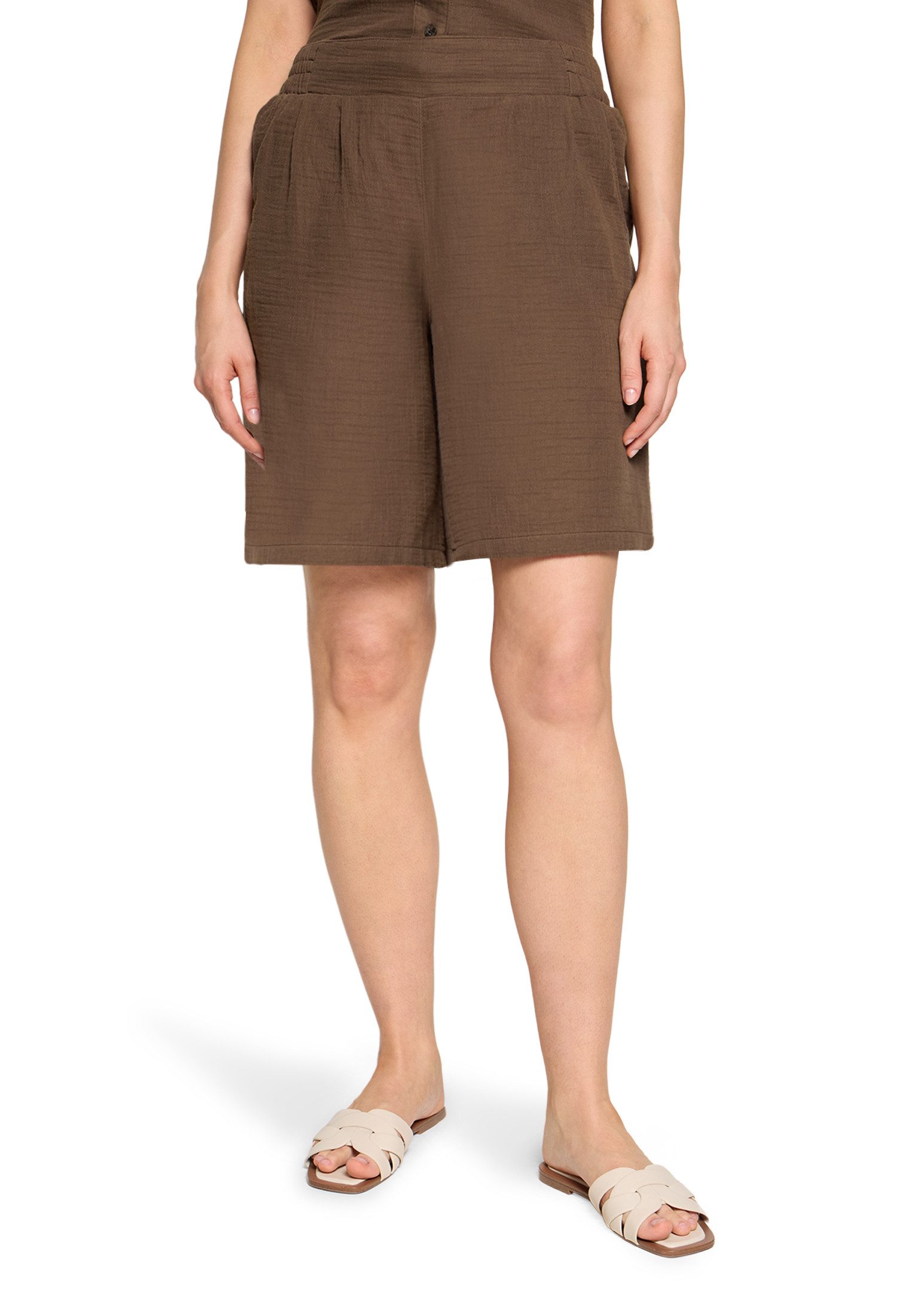 Stoffhose Damen mit elastischem Bund