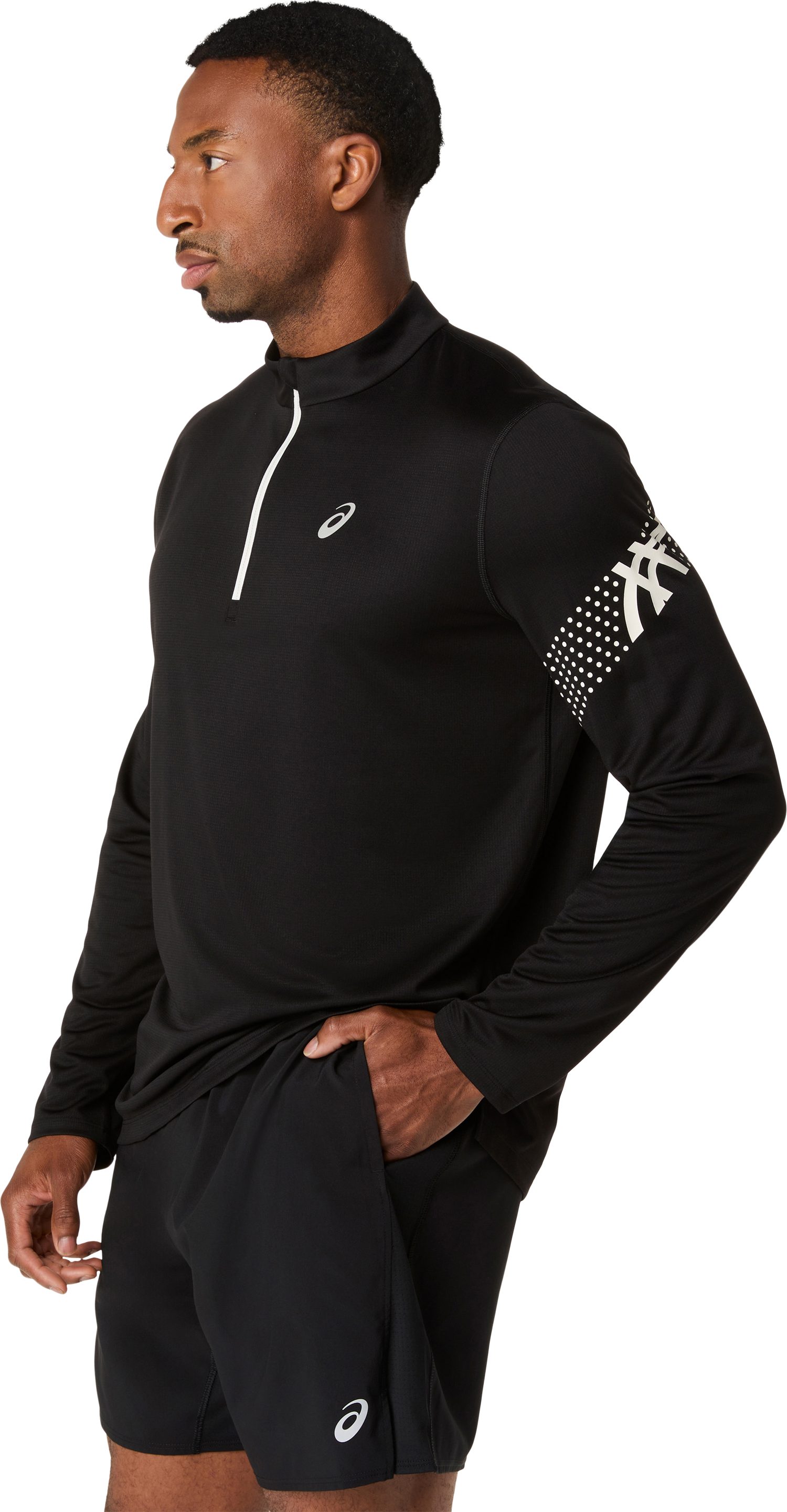 Asics Laufshirt ICON LS 1/2 ZIP TOP