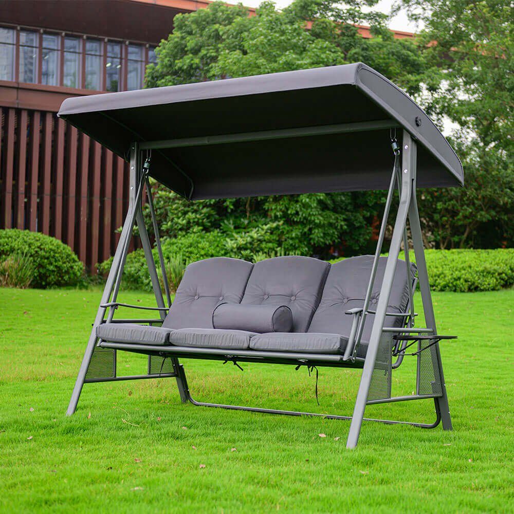 HOME DELUXE Regenschutzplane Abdeckung CAPE DESCANSO - Schwarz – Bild 3 von 3
