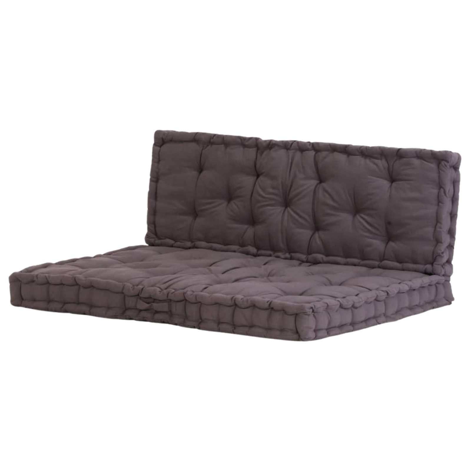 HTI-Living Sitzkissen Sitzkissen Set Braun Palettenkissen, Sitz- und Rückenkissen für Palettenmöbel
