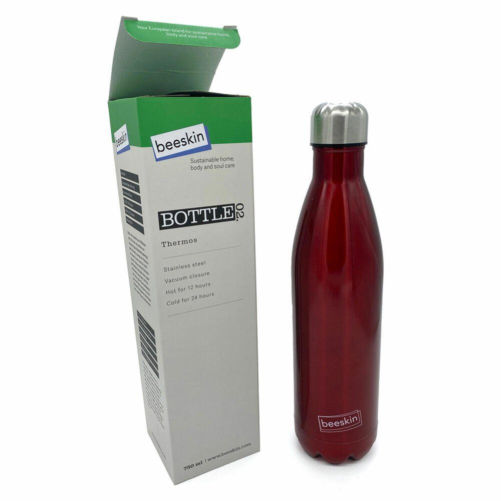 beeskin Isolierflasche beeskin Bottle Red, 750 ml