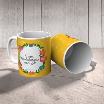 Mr. & Mrs. Panda Tasse Baufacharbeiterin - Geschenk, Gratulation, Abschied, Becher, Abschlus, Keramik