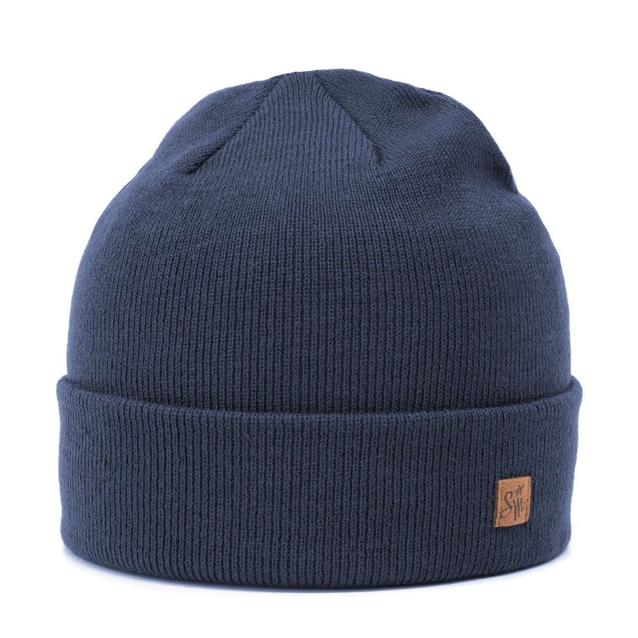Smith & Miller Baseball Cap Mütze (Beanie) Basic Cuff - navyblau - 1 Stück