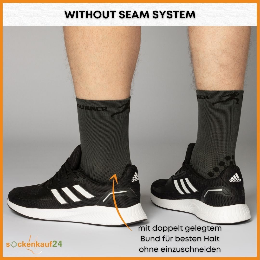 sockenkauf24 Laufsocken Sportsocken für Herren & Damen Laufsocken (3-Paar) Atmungsaktive Running Socks 50201P WP