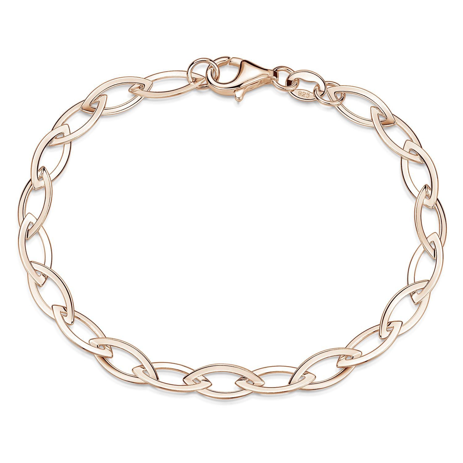 Armkette Damen Rosegold Spitzankerkette SA-130