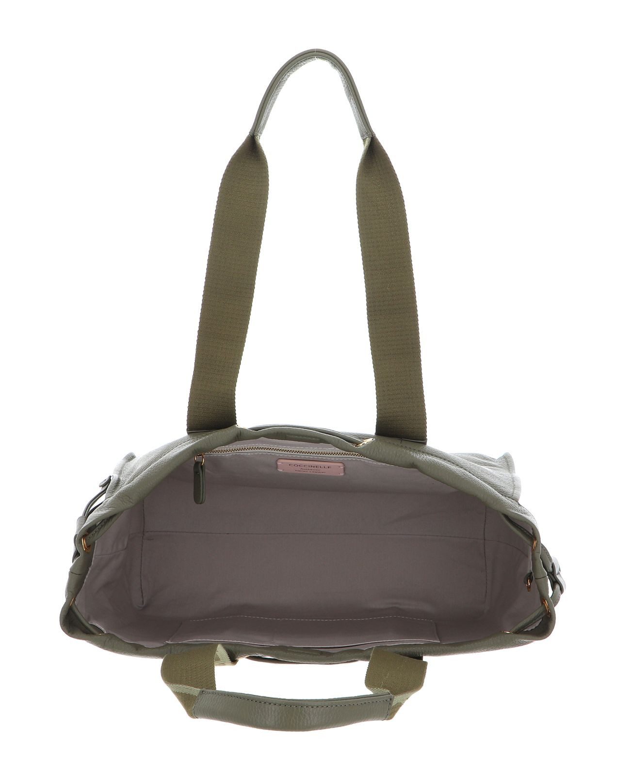 COCCINELLE Schultertasche 2Day Signature, aus echtem Rindsleder