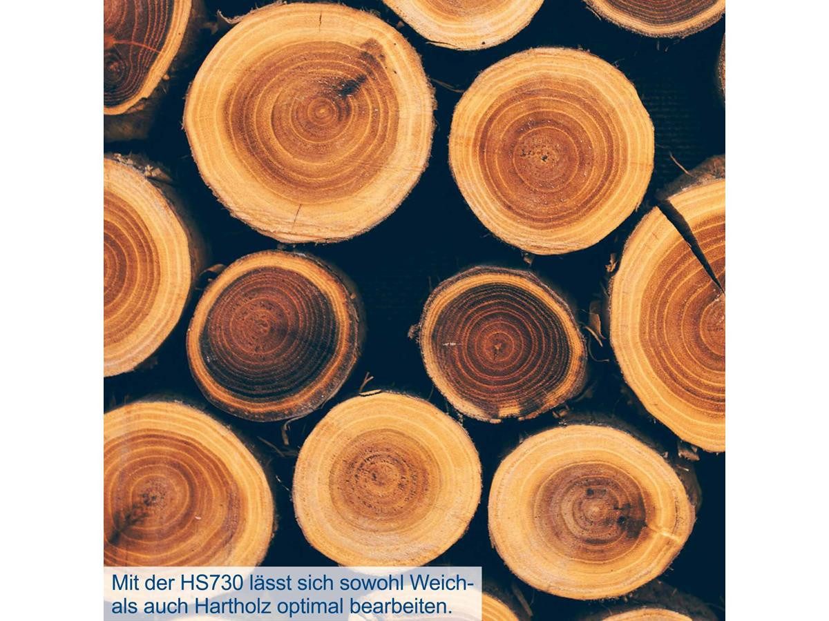 Scheppach Wippkreissäge HS730, Set, Geschlossener und sicherer Sägebereich
