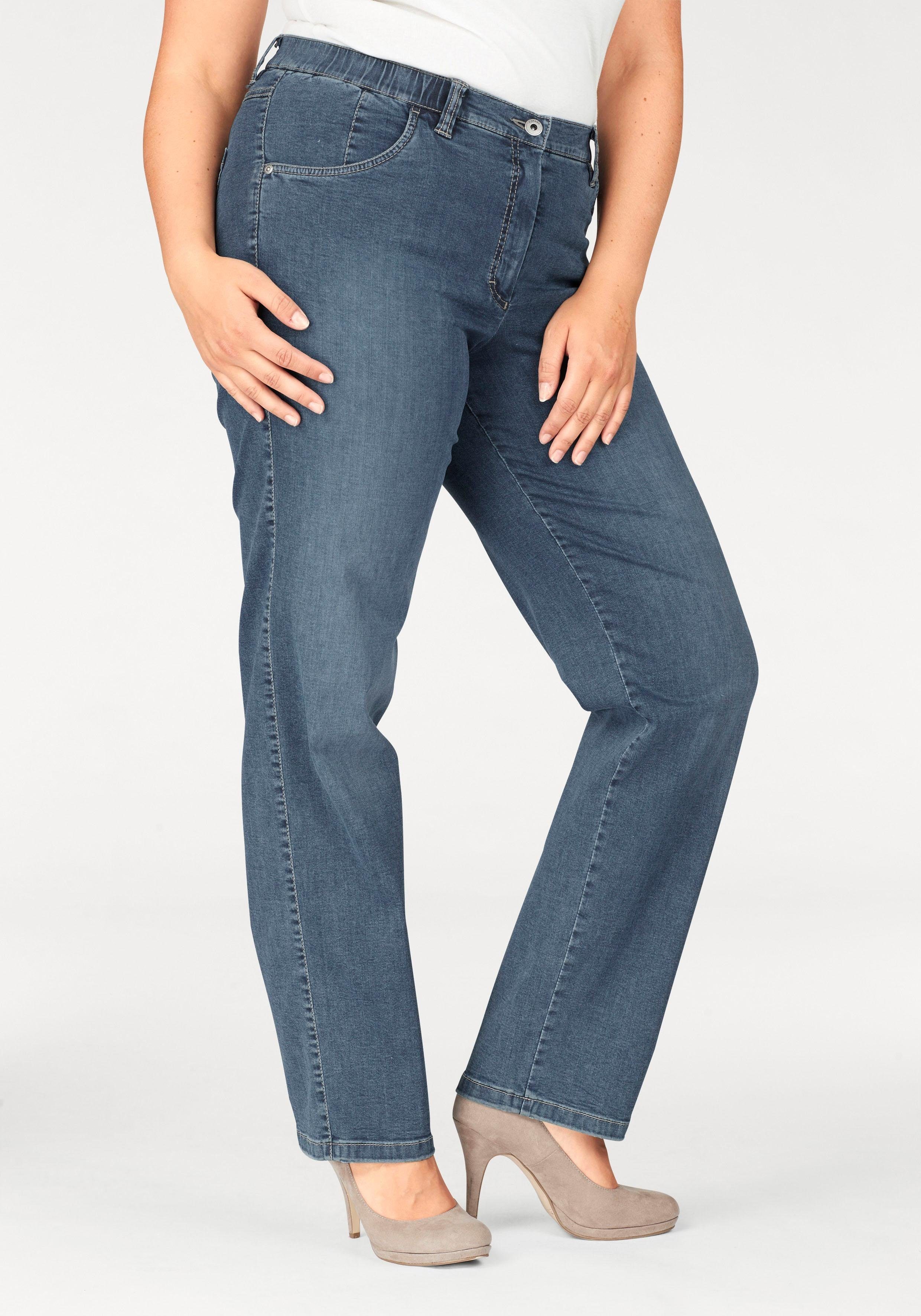 KjBRAND Straight-Jeans »Babsie: bequemer Oberschenkel« Super Stretch online  kaufen | OTTO