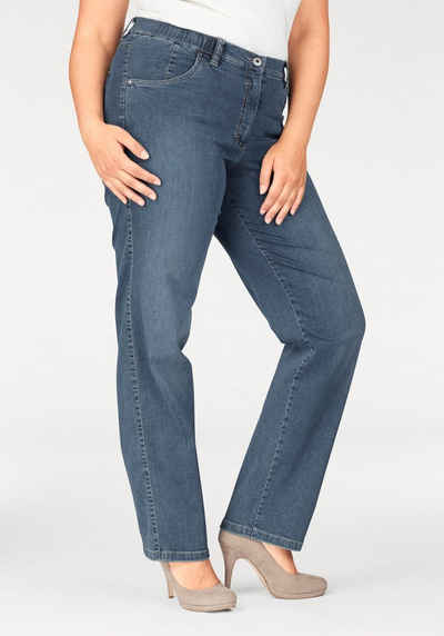 KjBRAND Straight-Jeans »Babsie: bequemer Oberschenkel« Super Stretch