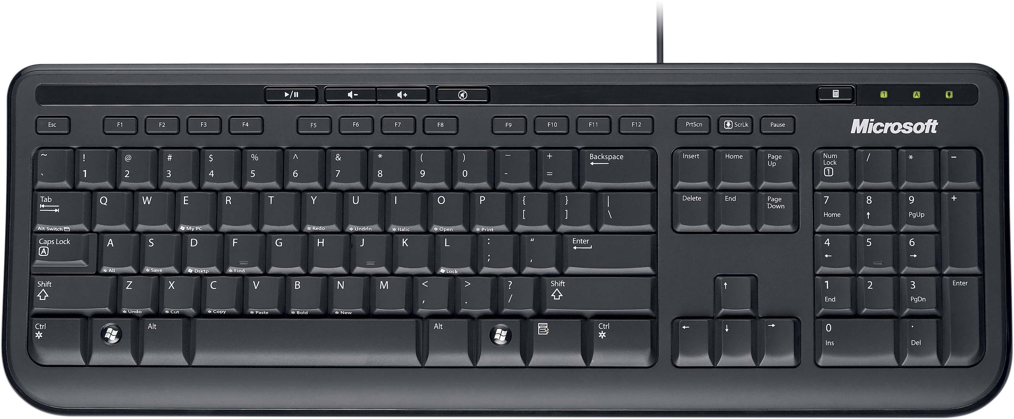 Microsoft »Wired Keyboard 600« Tastatur kaufen | OTTO