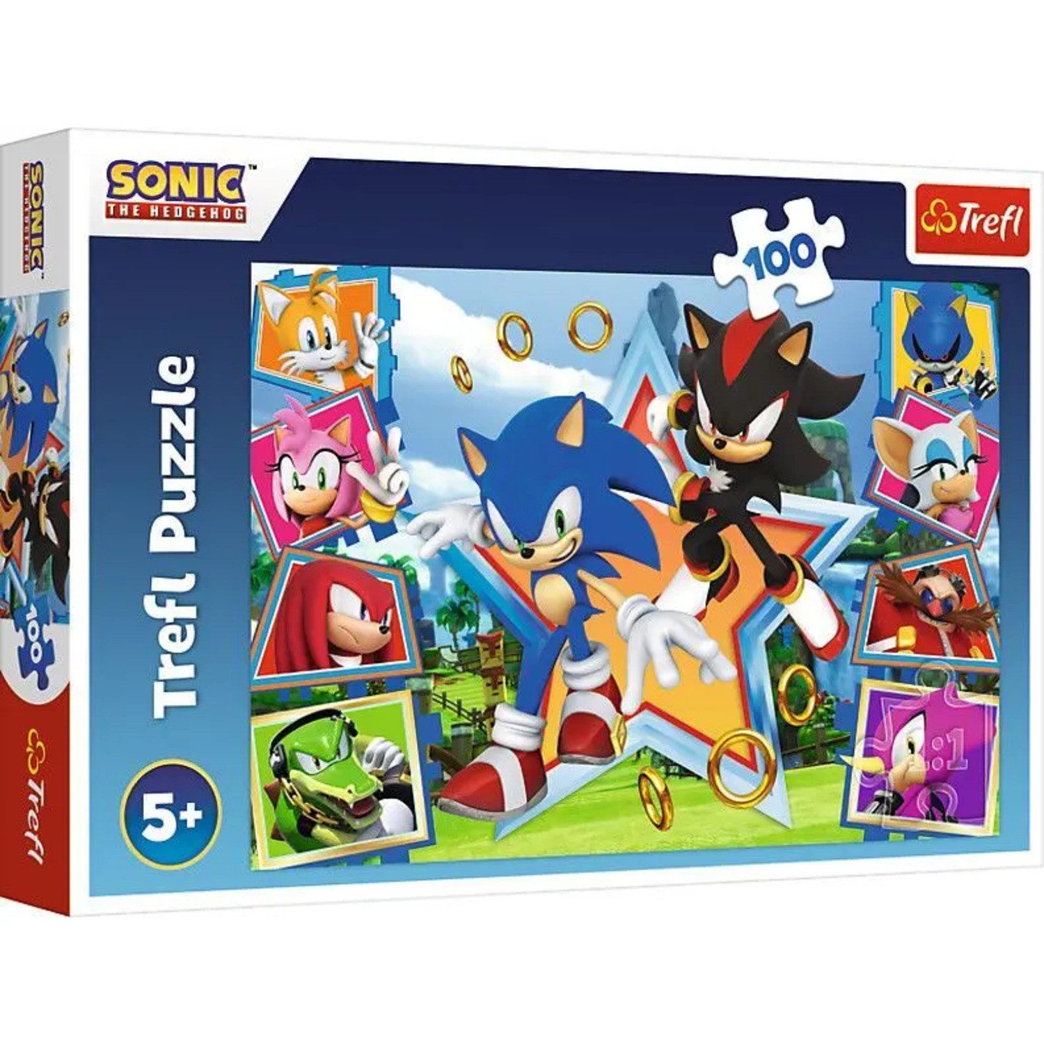 Trefl Puzzle Puzzle 100 - Sonic, 199 Puzzleteile günstig online kaufen