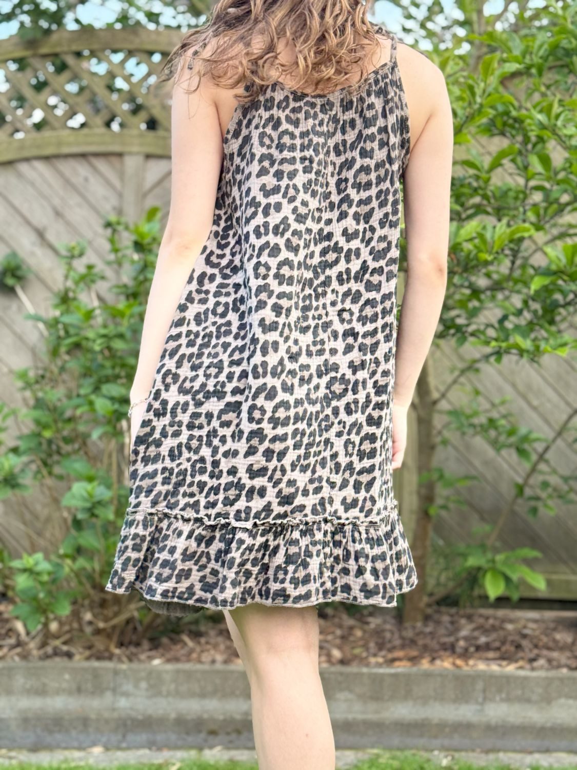 HaILY’S Spaghettikleid Haily`s Musselinkleid mit Trägern Leo Grau günstig online kaufen