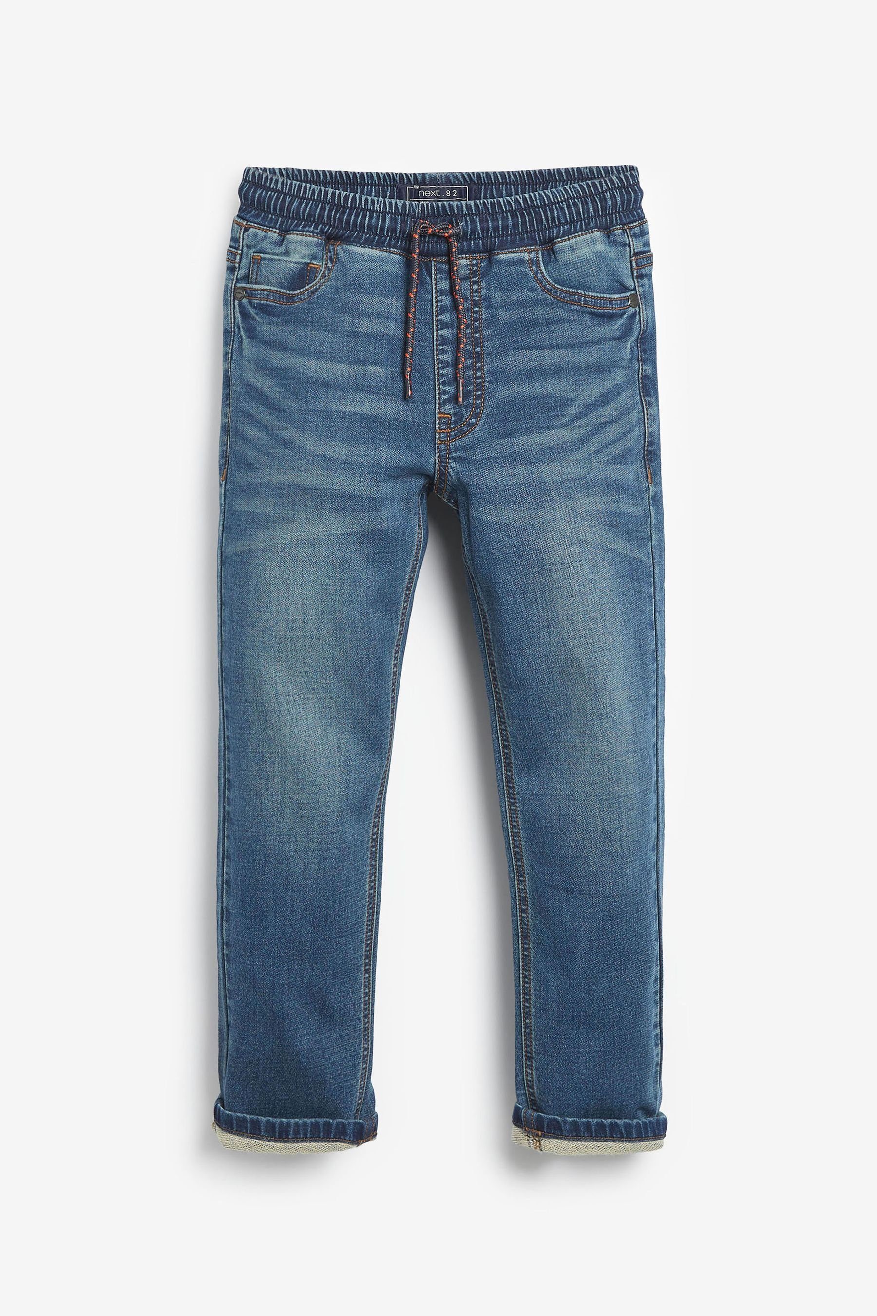 Skinny-fit-Jeans Jersey-Jeans