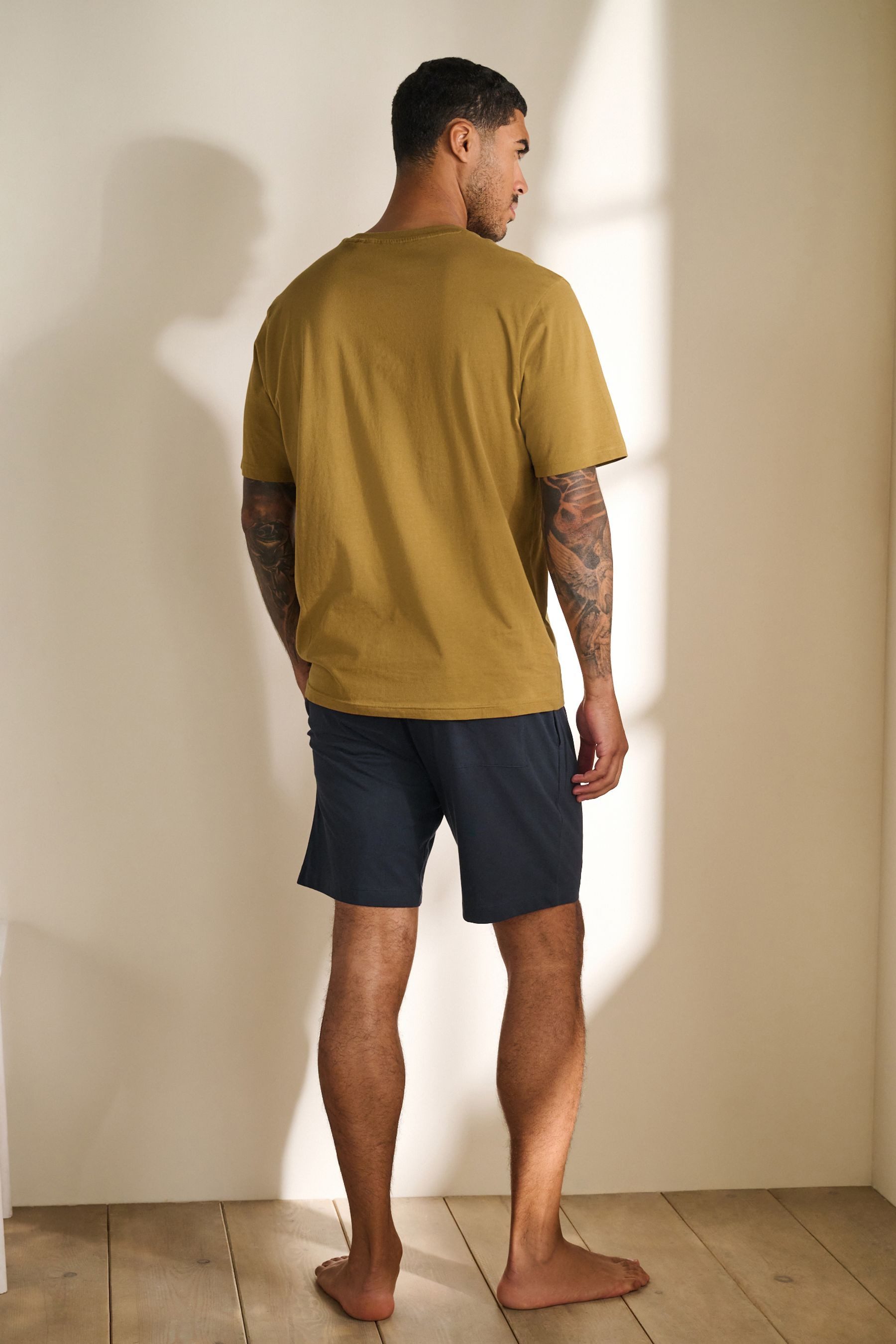 Next Pyjama Jersey-Schlafanzugshorts, 2er-Pack (4 tlg) günstig online kaufen