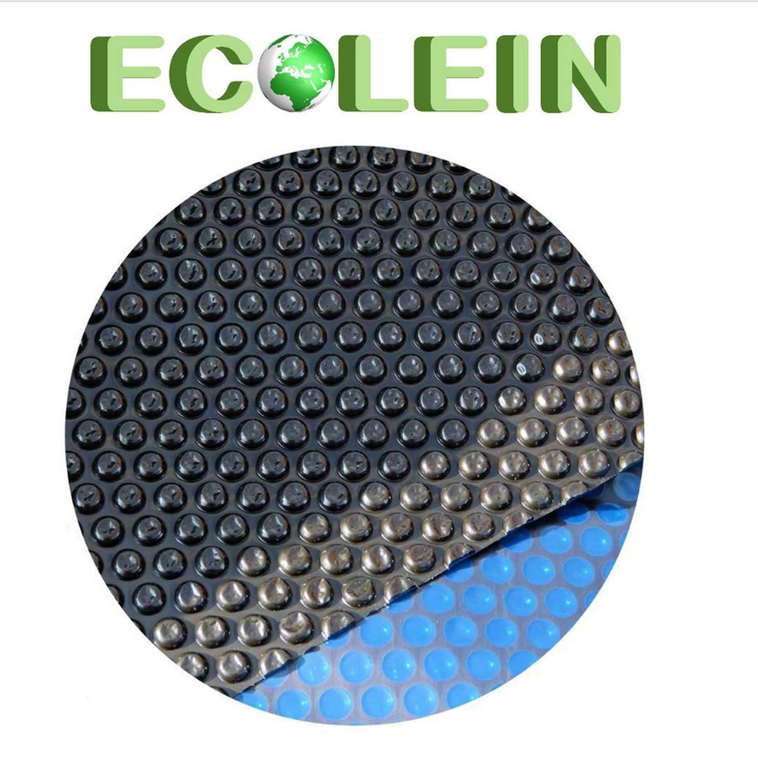 Pool Solarfolie Blau/Schwarz ECOLEIN® 400 µm 5,0 m rund