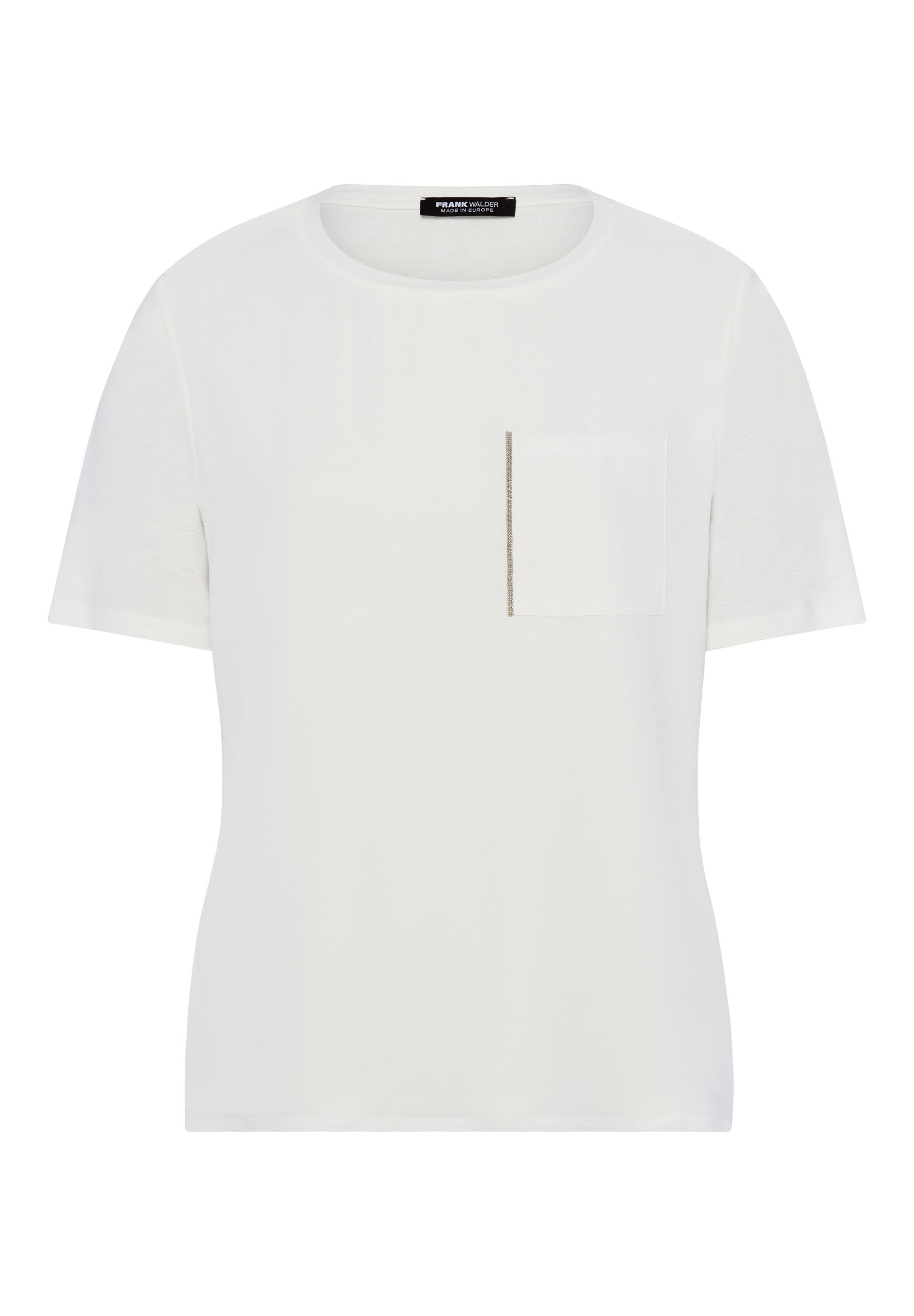 FRANK WALDER Blusenshirt mit Ziernaht-Detail