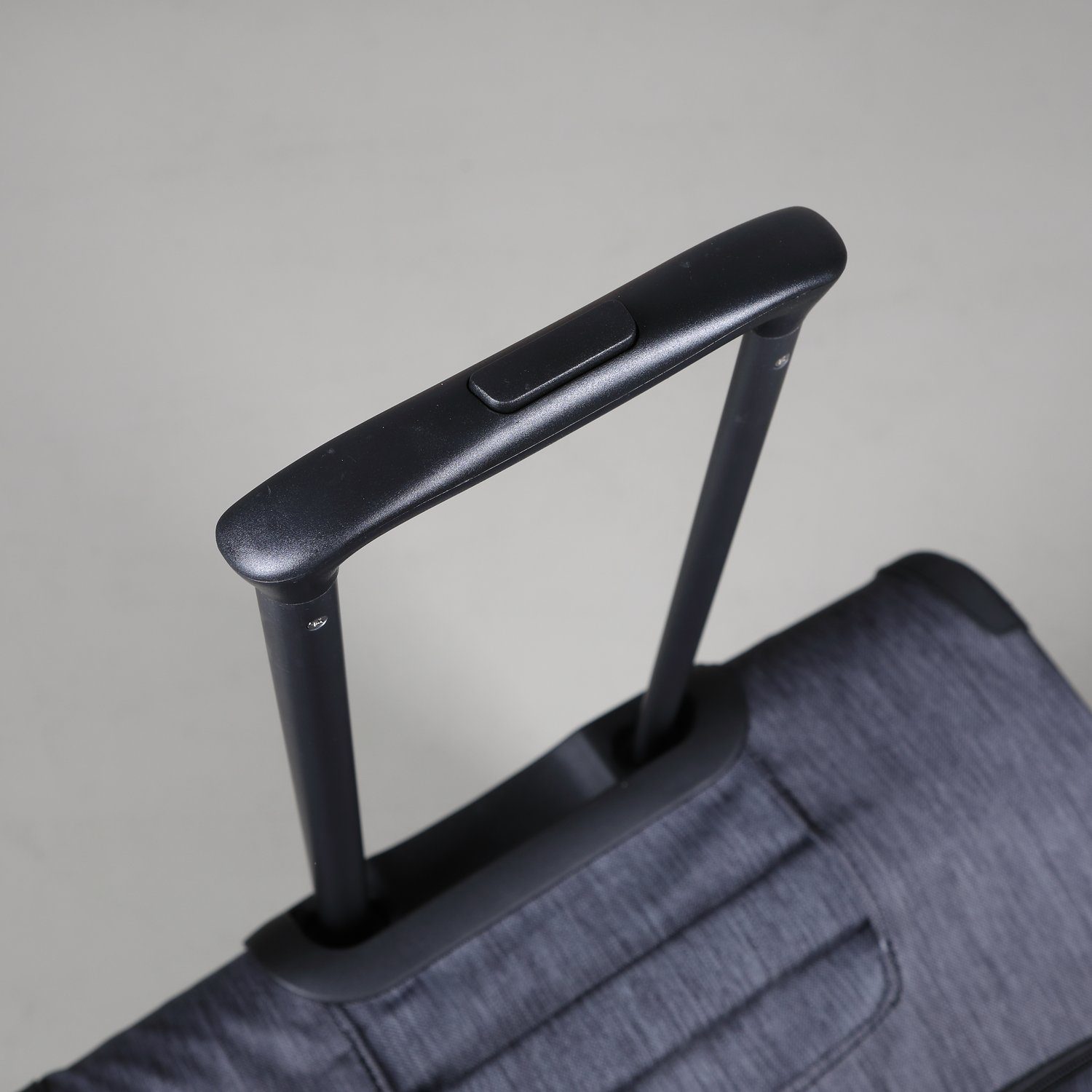Home4Living Weichgepäck-Trolley Trolley-Koffer Reisekoffer Stoff Grau 52 Liter Ultraleicht, 2 Rollen, Ultraleicht