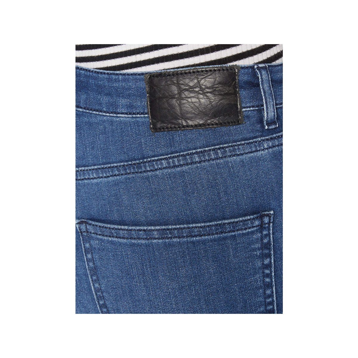 regular blau Slim-fit-Jeans (1-tlg) OPUS