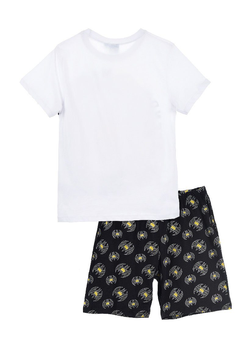 Batman Shorty Kinder Jungen Pyjama kurzarm Nachtwäsche (2 tlg)
