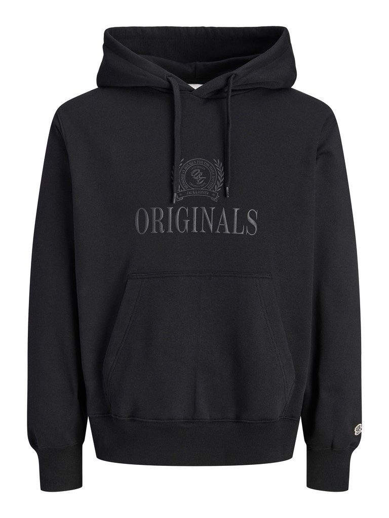 Jack & Jones Strickpullover JORFREDERIKSBERG MONOGRAM SWEAT HOO