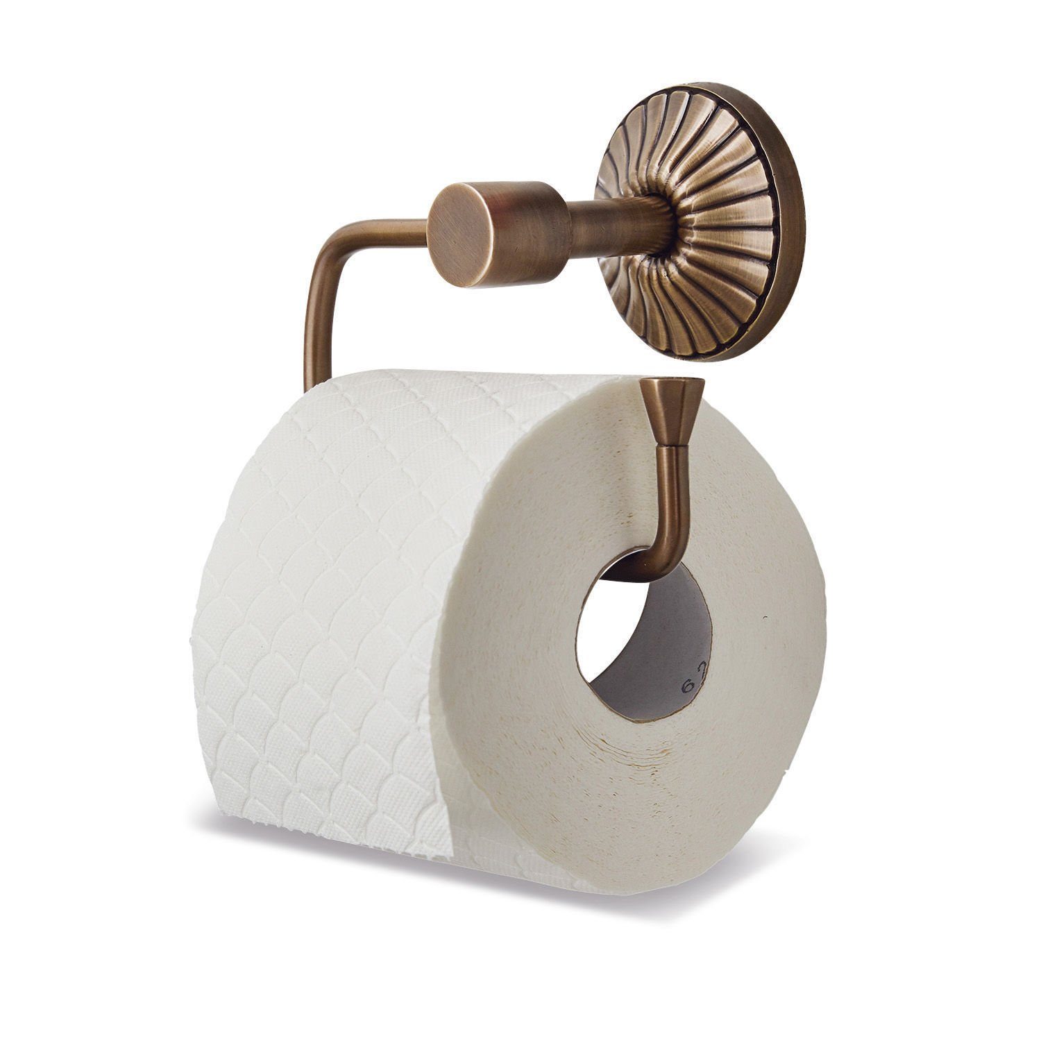 Mirabeau Badorganizer Toilettenpapierhalter Terling messing