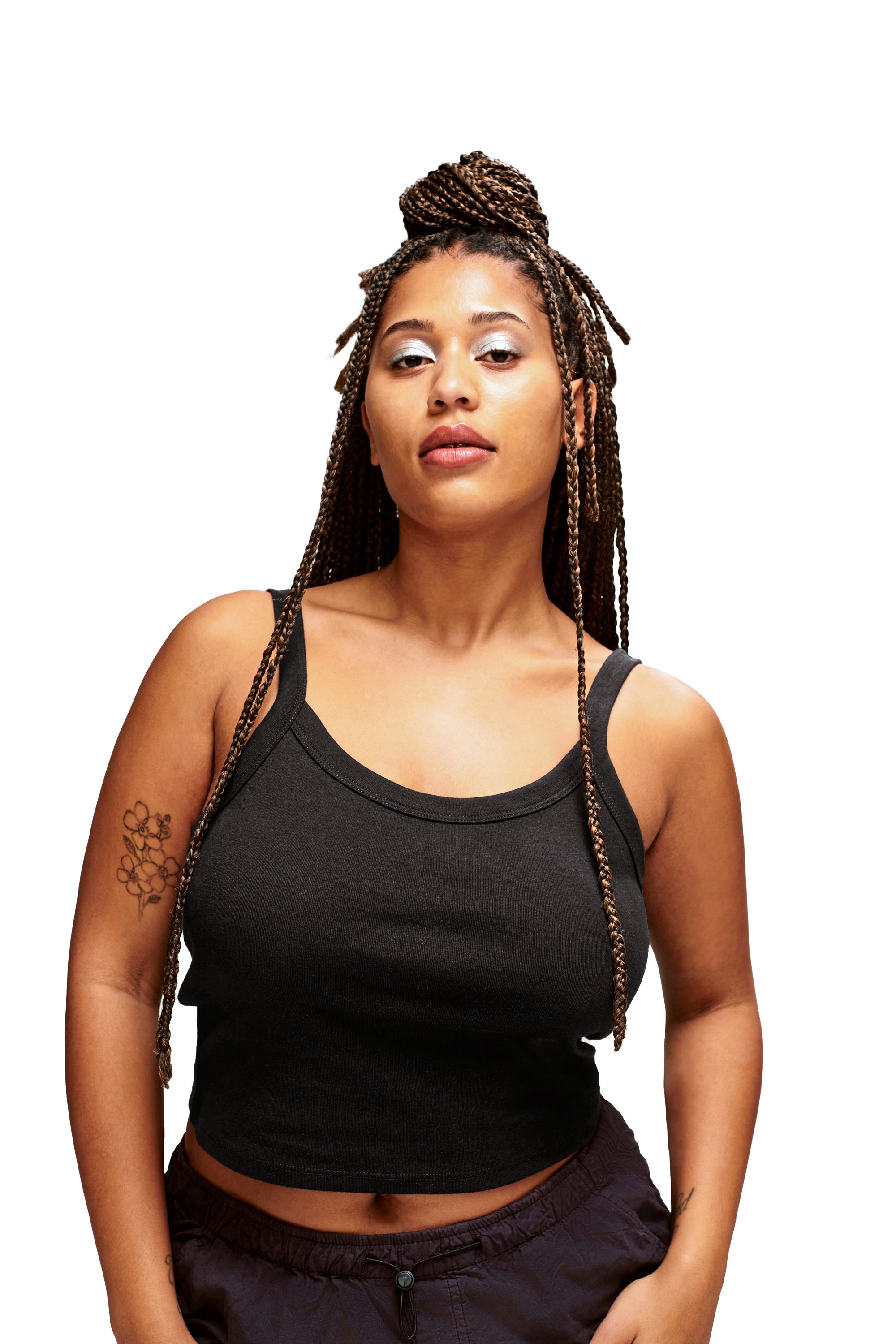 Bella + Canvas Crop-Top Kurzes Spaghetti günstig online kaufen