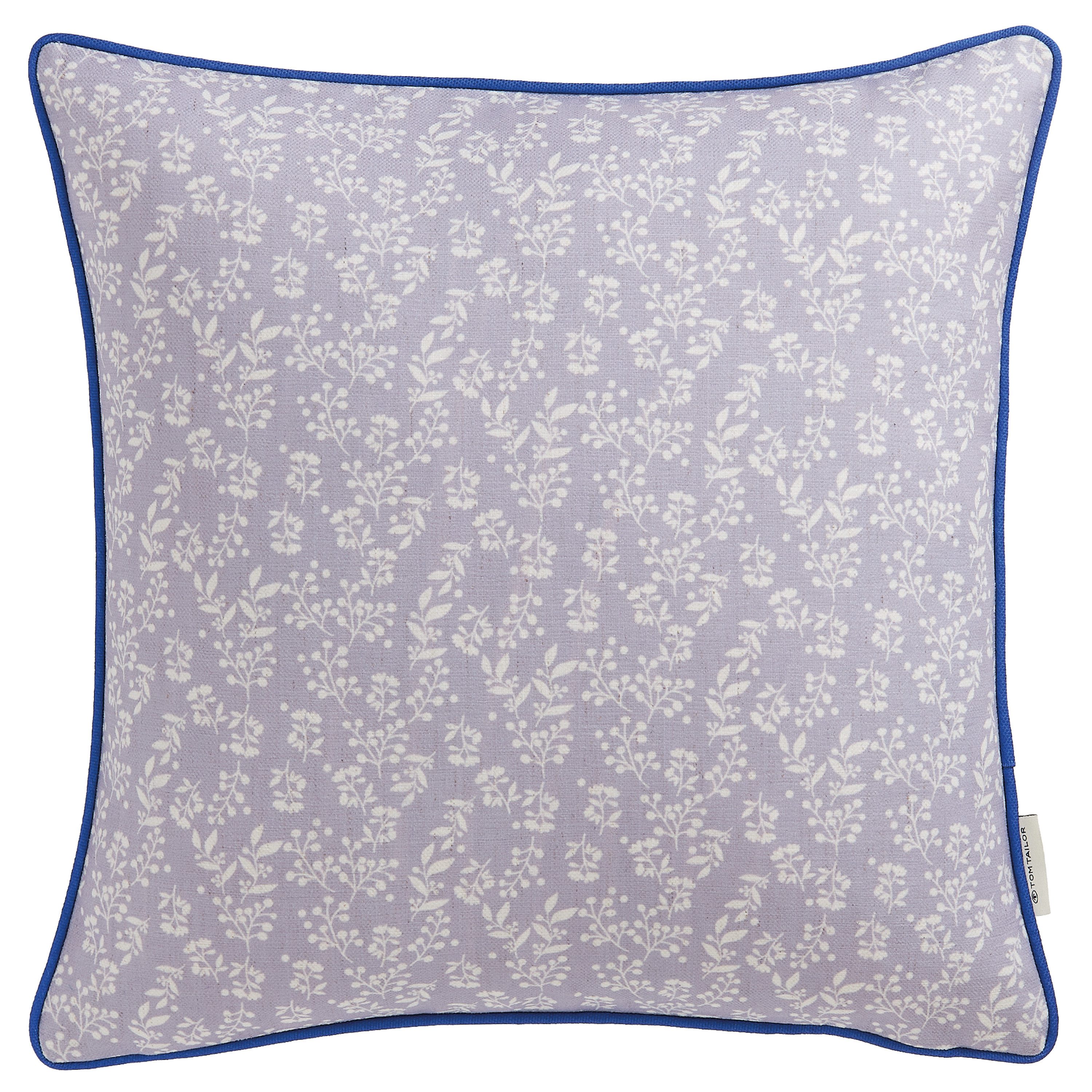 TOM TAILOR HOME Dekokissen Bloom, mit Naturfaseranteilt