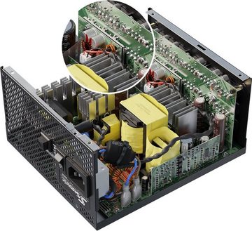Seasonic PC-Netzteil (Haswell C6/​C7 Low-Power States,semi-passiv-Modus umschaltbar)