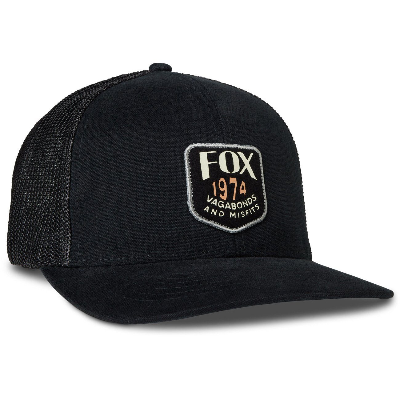Fox Baseball Cap PREDOMINANT MESH FLEXFIT HAT black