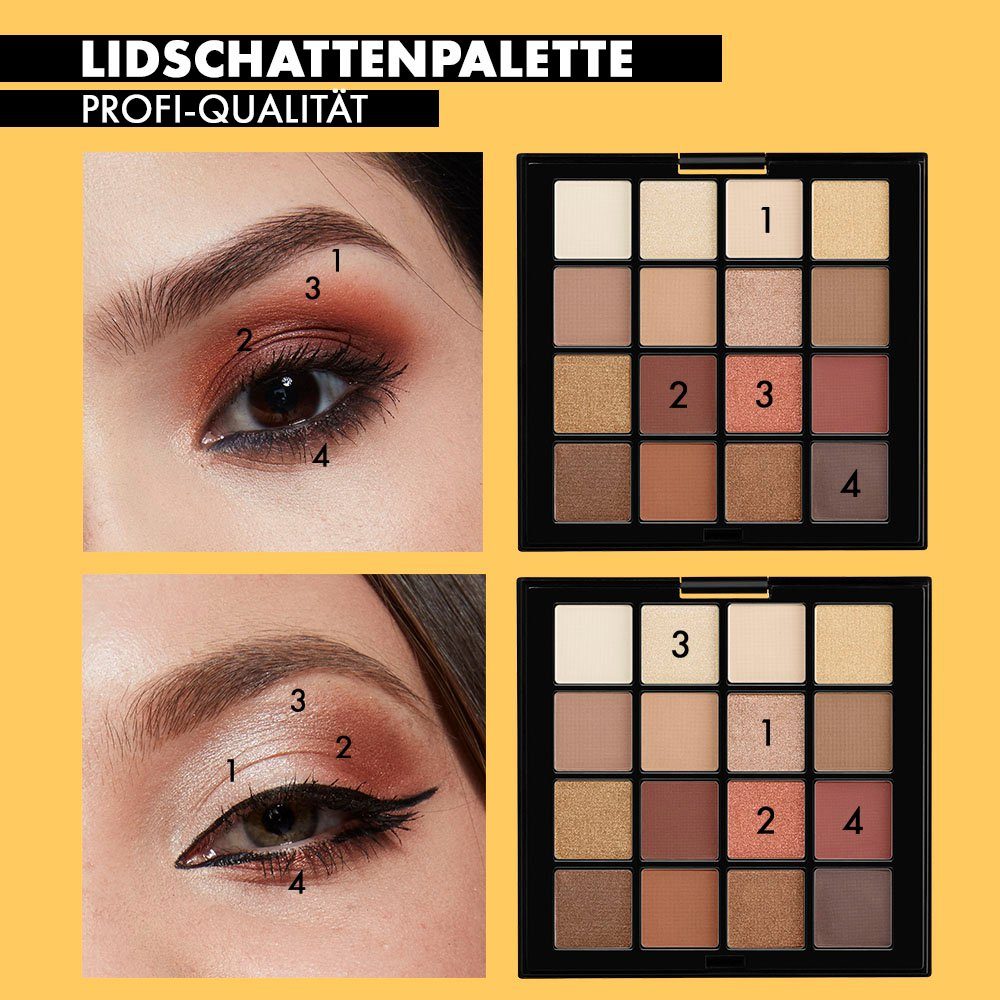 Shadow NYX Palette Lidschatten Makeup Professional Ultimate