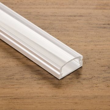 SO-TECH® LED-Stripe-Profil 10 Stück LED-Aluprofil 11, 22 oder 33, Länge je 2 m, Abdeckung opal oder klar, versch. Ausführungen