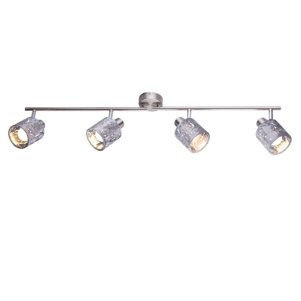 Strahler Lampen Deckenleuchte, Spot Samt Decken silber Wand Leuchten LED Leisten etc-shop