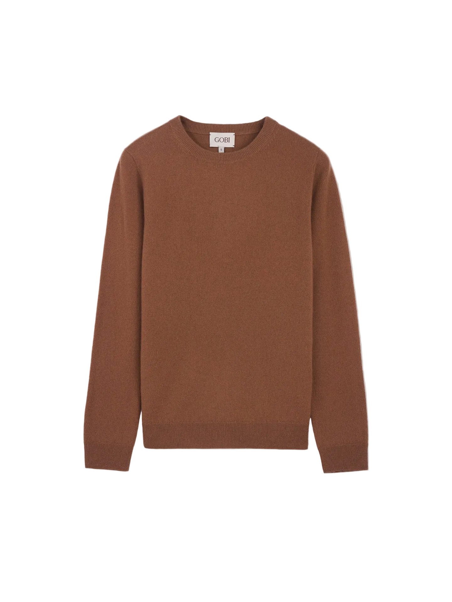 Rundhalspullover Basic R-Ausschnitt Kaschmirpullover