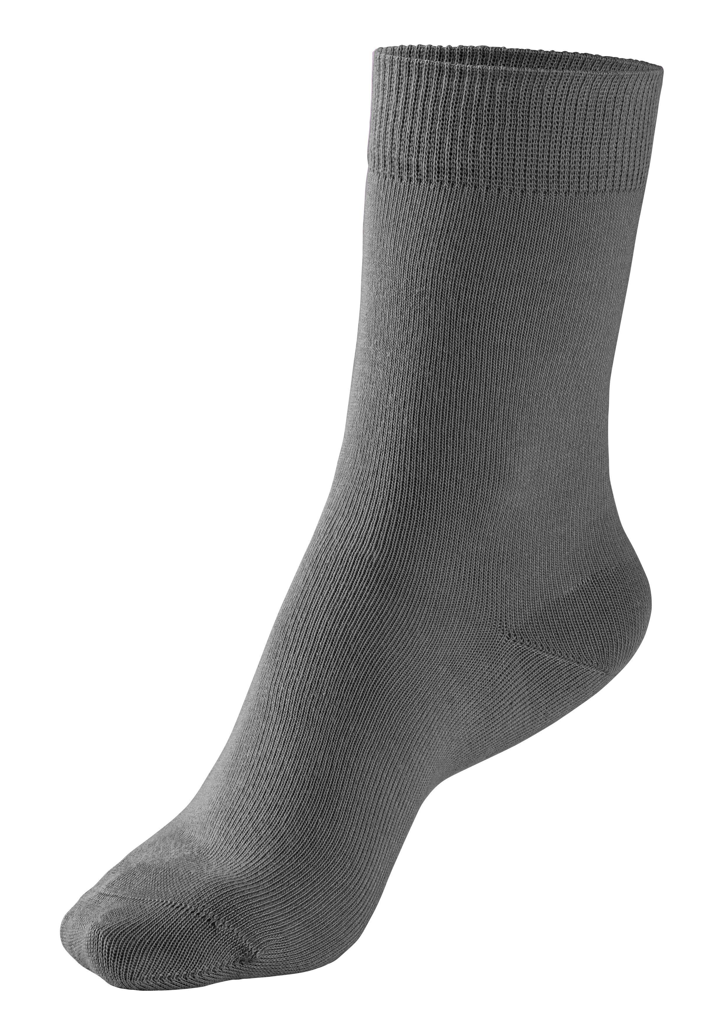 Farbzusammenstellungen Socken H.I.S 4-Paar) 4x (Set, unterschiedlichen grau-schwarz in