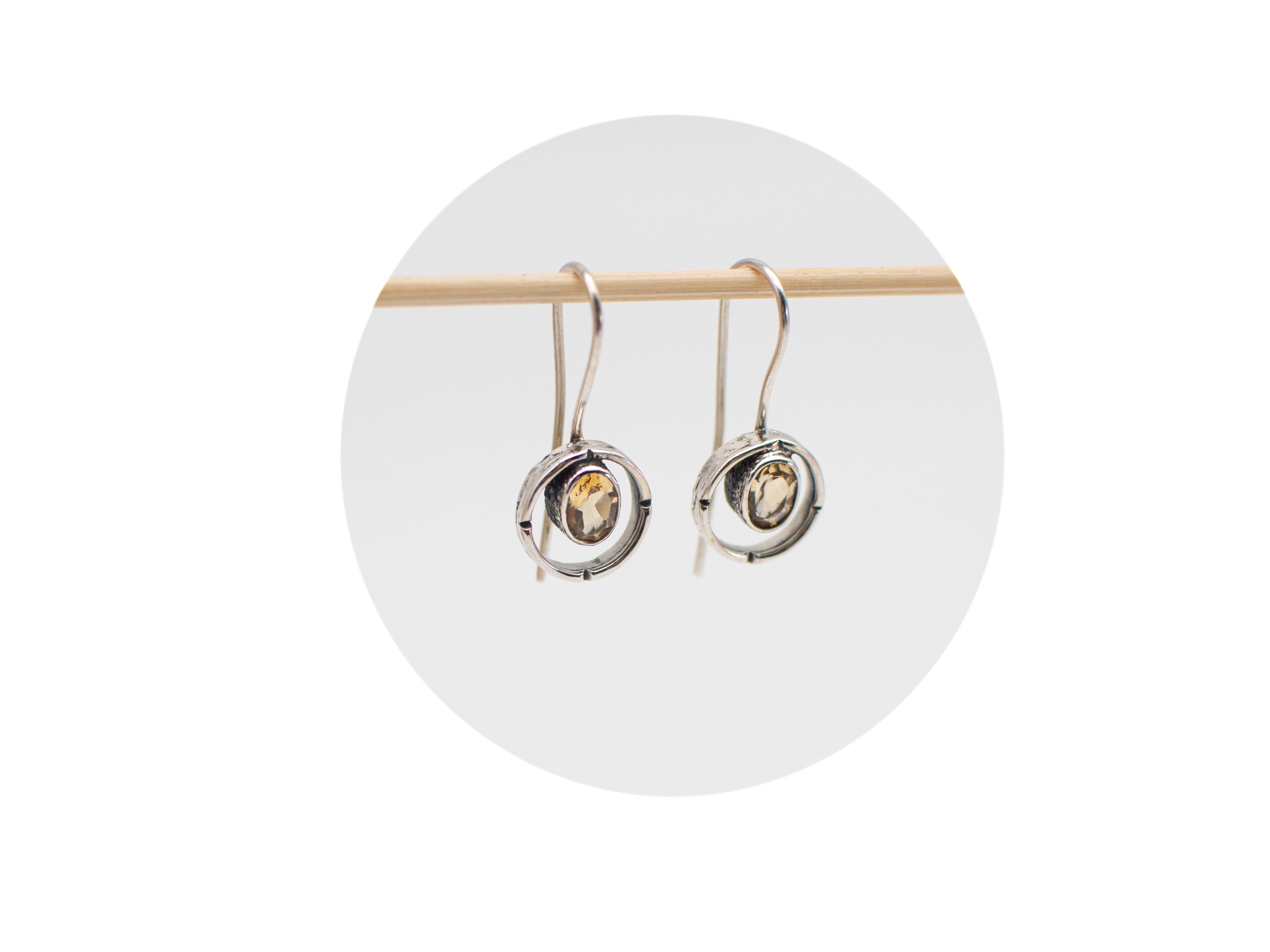 Aurelie Paar Ohrhänger Zierliche Hängeohrring, 925 Sterling Silber