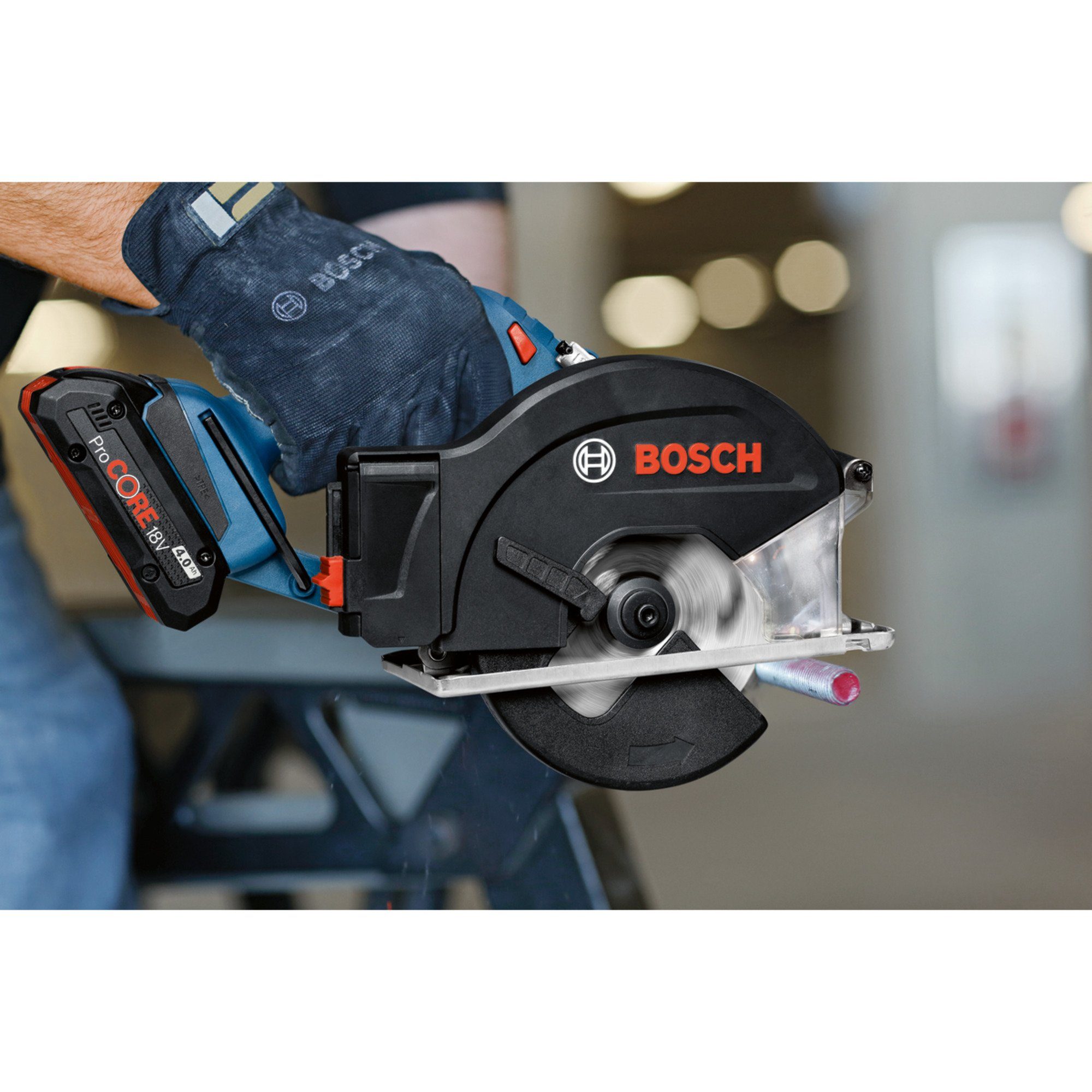 Bosch Professional Kappsäge Bosch Professional Akku-Metallkreissäge GKM 18V-50