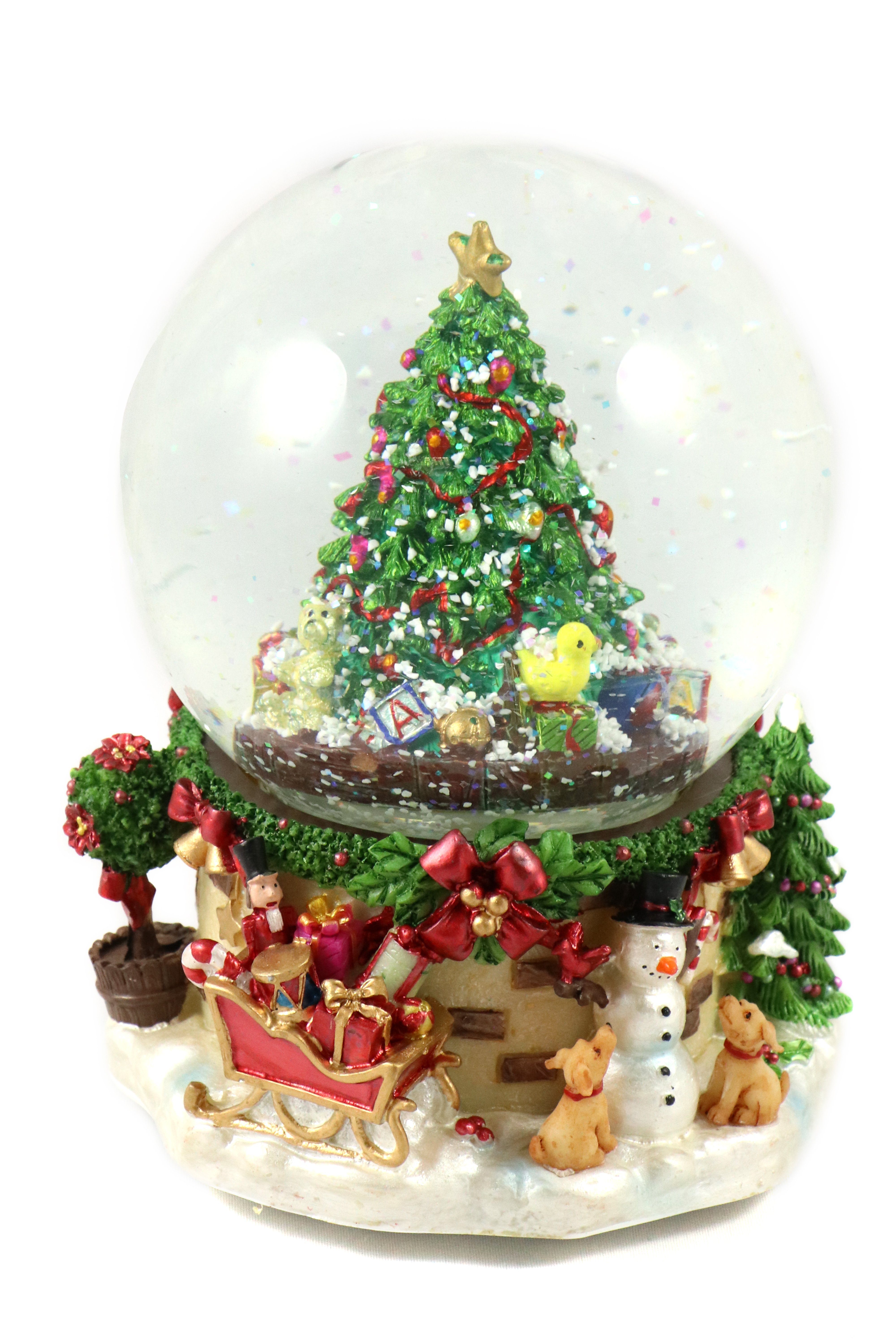 ELLUG Schneekugel Schneekugel/Spieluhr zum Aufziehen mit Schneeantrieb günstig online kaufen