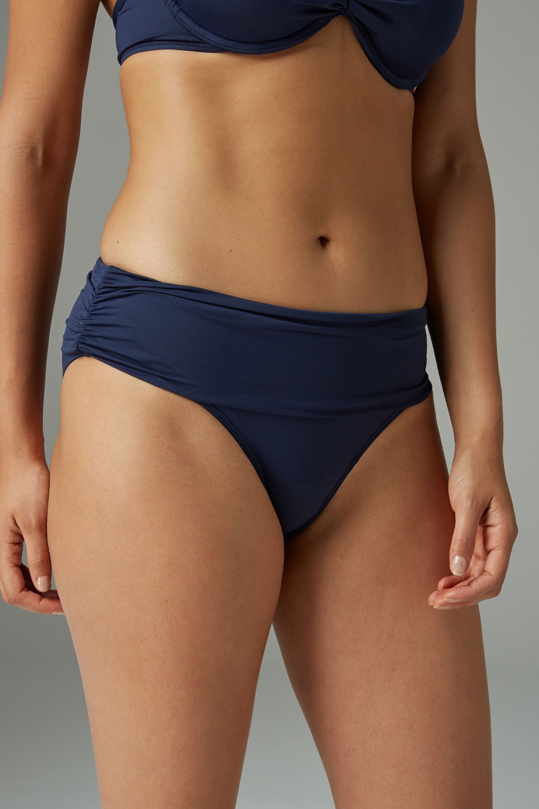 Bikini-Hose Bikinihose mit Rollbund