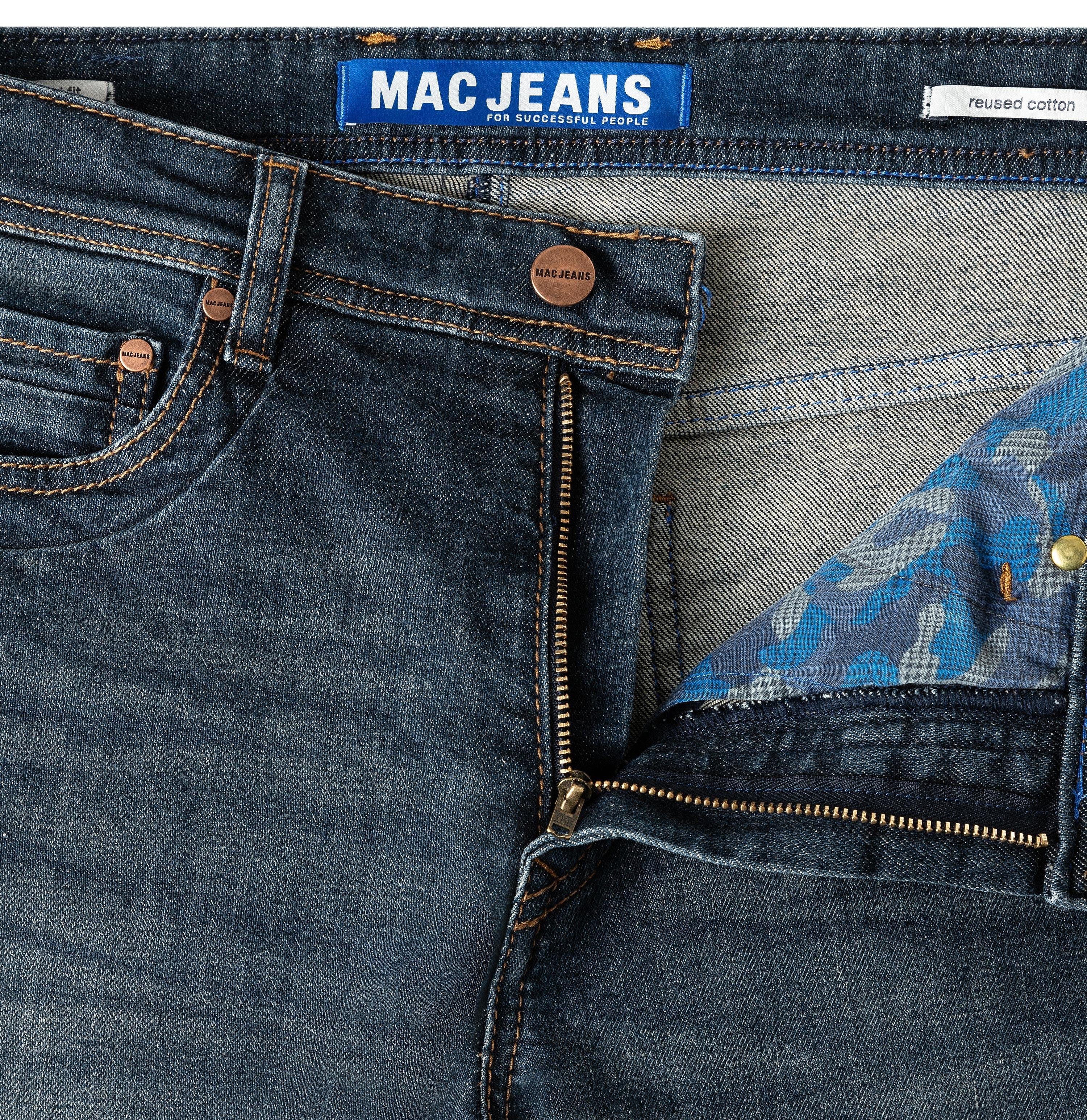 3D GARVIN H709 rinsed 5-Pocket-Jeans MAC MAC 6650-00-1980L dark