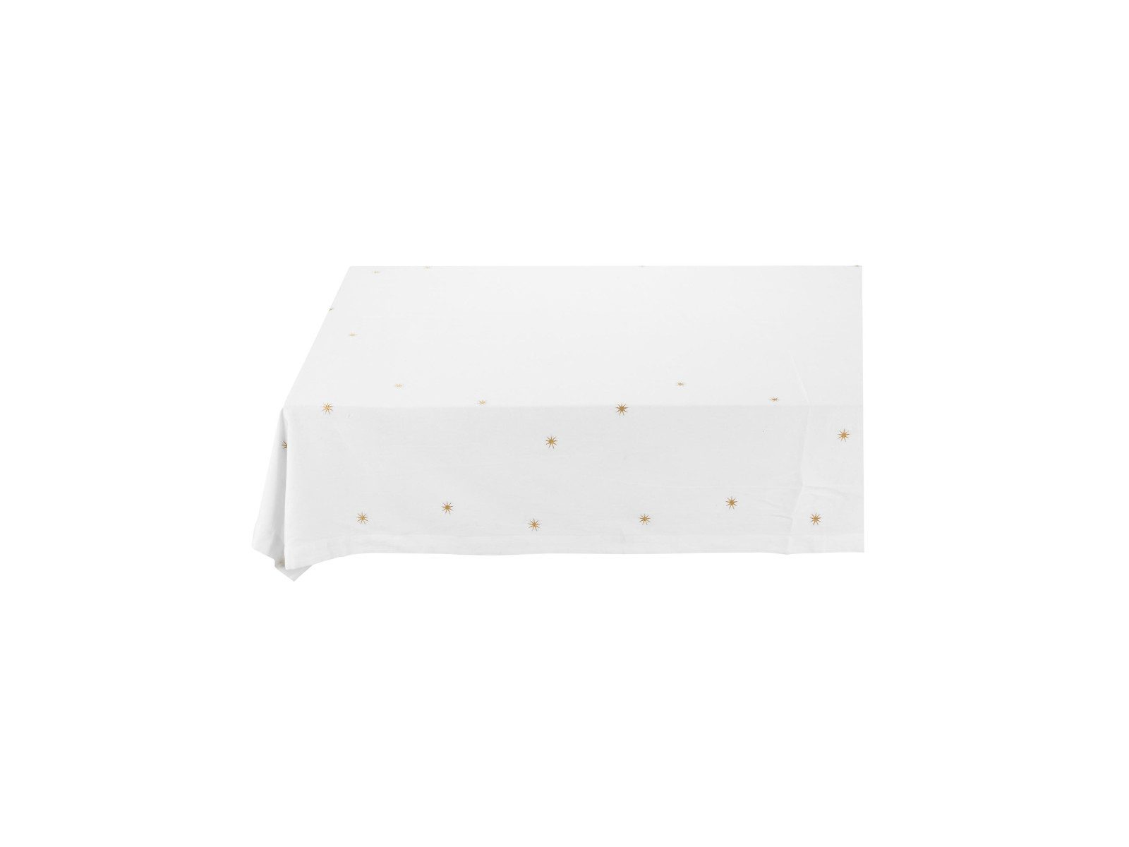 PiP Studio Tischdecke Dot Delight Tischdecke mit Stickerei Sterne gold 160x250cm