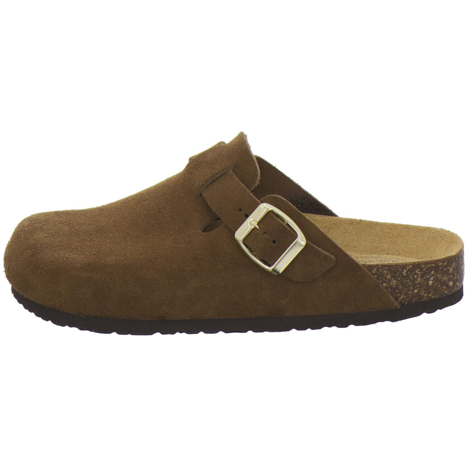 AFS-Schuhe 290079 Clogs Pantolette für Damen aus Leder mit Fußbett, Hausschuhe Made in Germany
