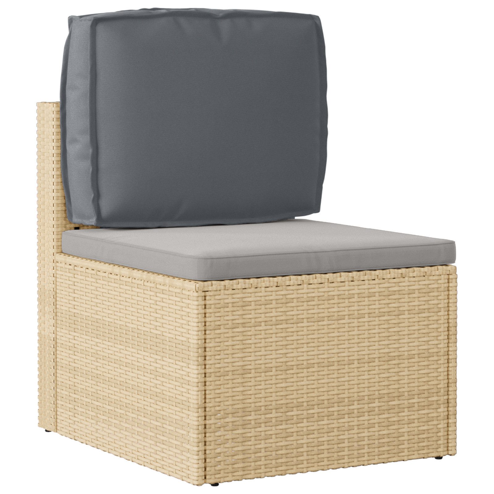 vidaXL Sitzauflage Paletten-Rückenkissen Anthrazit 50x40x12 cm günstig online kaufen