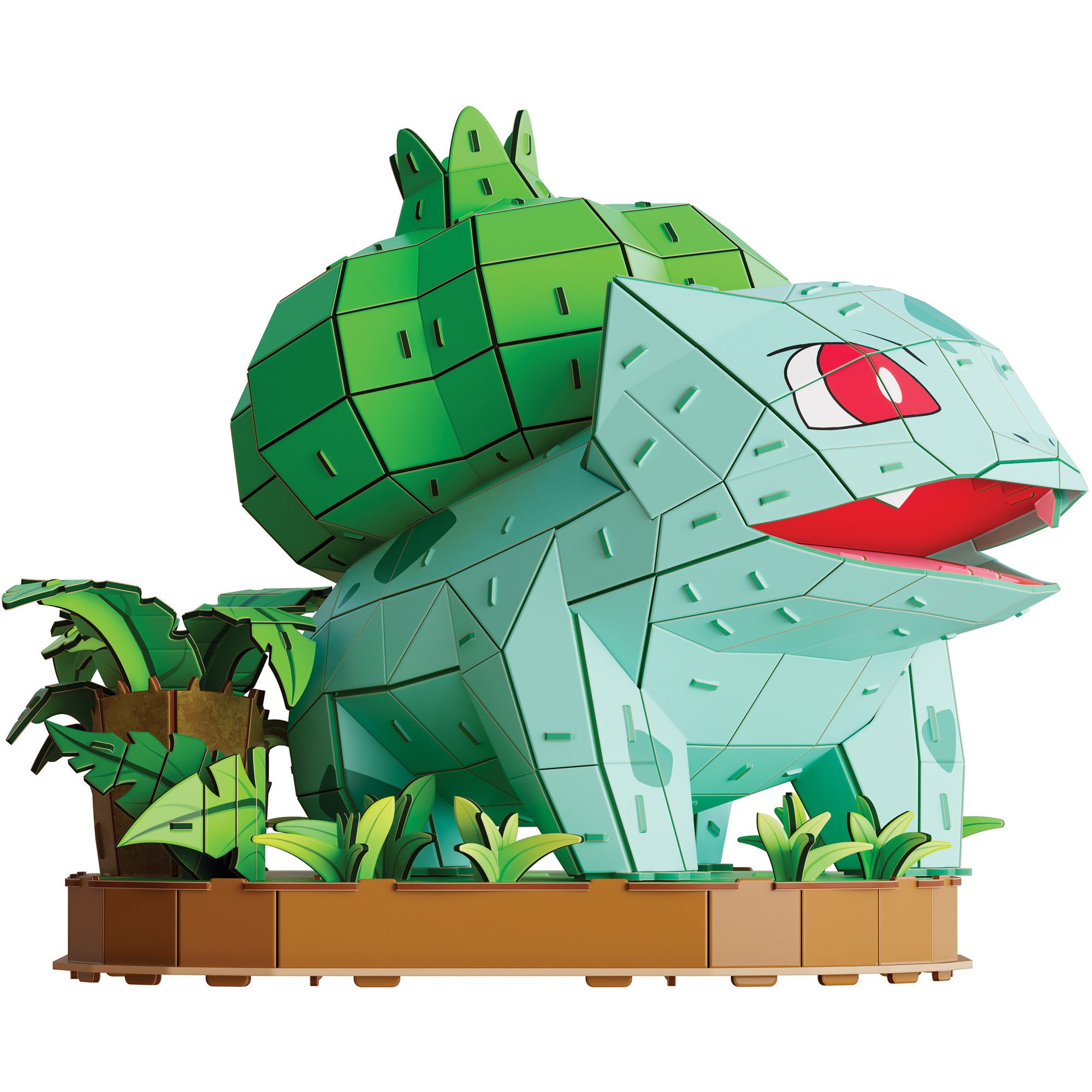 Spinmaster Puzzle Spin Master 4D Build - Pokémon Bisasam, Modellbau, 195 Puzzleteile