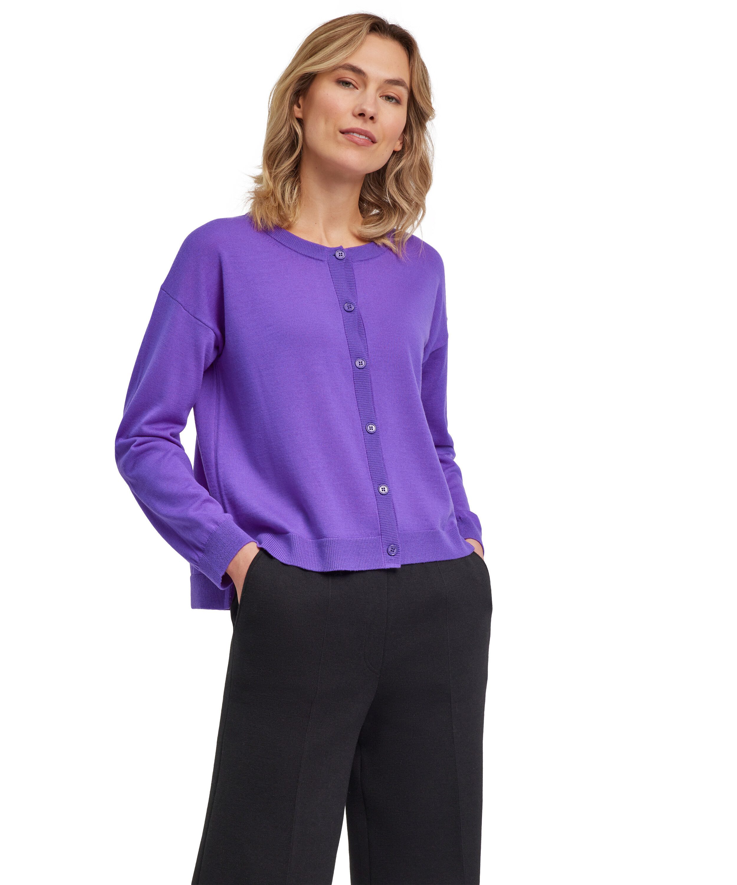 FALKE Strickjacke (1-tlg) aus Merinowolle günstig online kaufen