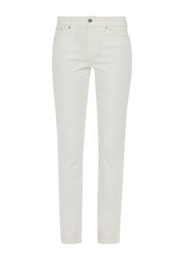 s.Oliver Slim-fit-Jeans s.Oliver Slim Fit Jeans Betsy in Creme (1-tlg) Five Pockets