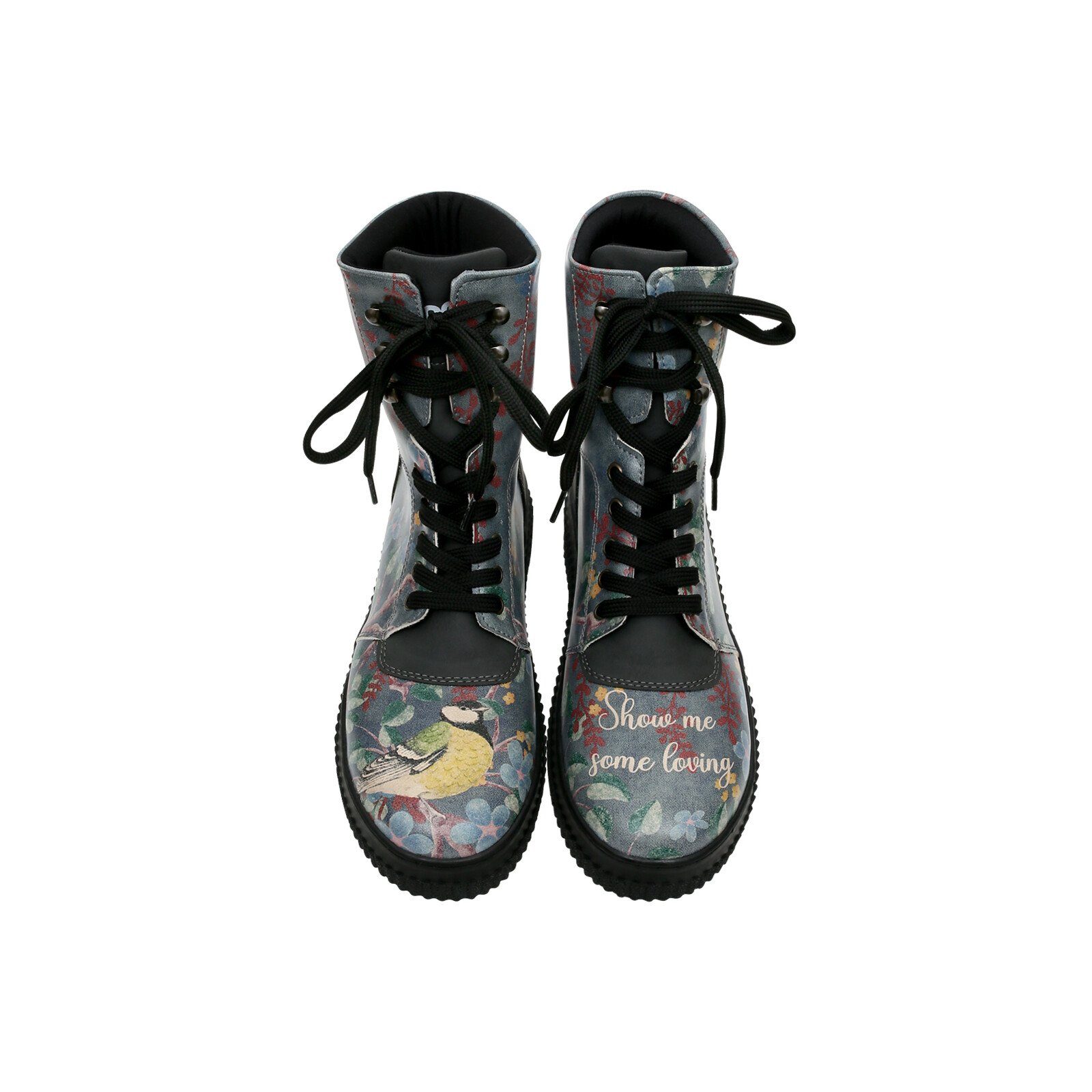 DOGO Future High Top Boots Show Me Some Loving Damen Stiefeletten Schnürboo günstig online kaufen